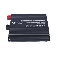 Apex APX1280 Lityum Uyumlu 12V 80A Akü Şarj Cihazı