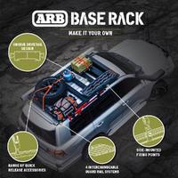 ARB 1770060 1255 X 1155mm Base Rack Araç Üstü Sepet