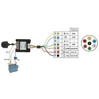 Çeki Demiri Elektrik Tesisatı Seti 7 Pin Modüllü - Hakpol