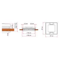 Fiamma Vent 50 Kristal 50 x 50 cm Karavan Tavan Heki