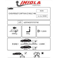 Hakpol - Chevrolet Captiva 2006 Ve Sonrası Çeki Demiri