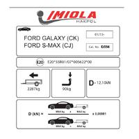 Hakpol Ford Galaxy  05/2015 ve Sonrası Çeki Demiri
