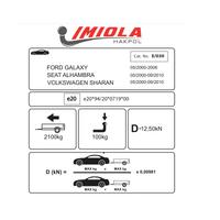 Hakpol Ford Galaxy  05/2000-2006 Çeki Demiri