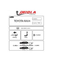 Hakpol Toyota RAV-4 02/2013-10/2018 Arası Çeki Demiri