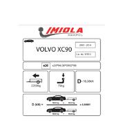 Hakpol - Volvo XC90 2003-2014 Çeki Demiri