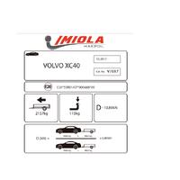 Hakpol Volvo XC 40 10/2017 Ve Sonrası Çeki Demiri