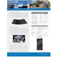 Sunpower E FLEX 110 Watt Esnek Güneş Paneli (116,5x55,6)